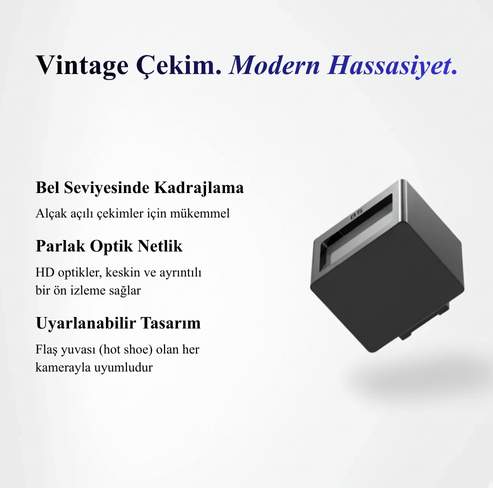 RetroMount™ Optik Bel Seviyesi Vizör