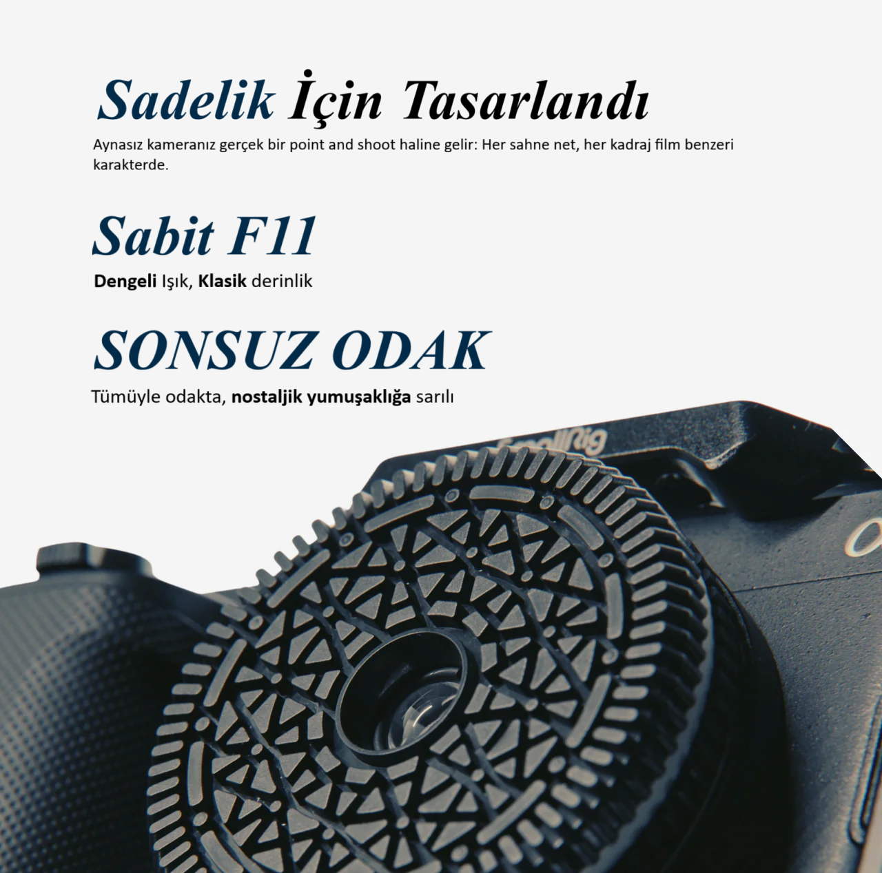 RetroMount™ Film Kamera Lensi